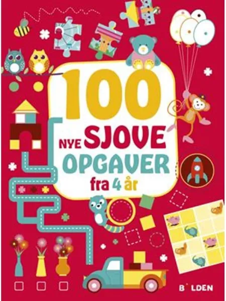 100 NYA roliga uppgifter - från 4 år - Hobby - pocket