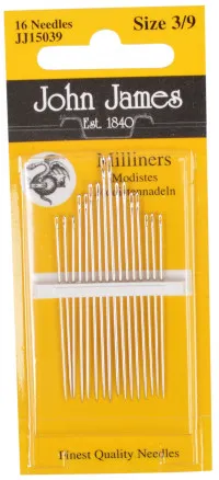 John James Broderinålar Storlek 3/9 - 16 stycken