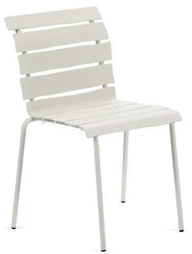 Valerie Objects Aligned Utomhus Matstol Vit