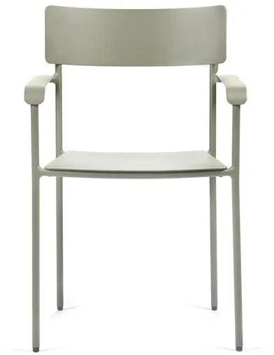 Serax August Trädgårdsstol Med Armstöd S Eucalyptus Green