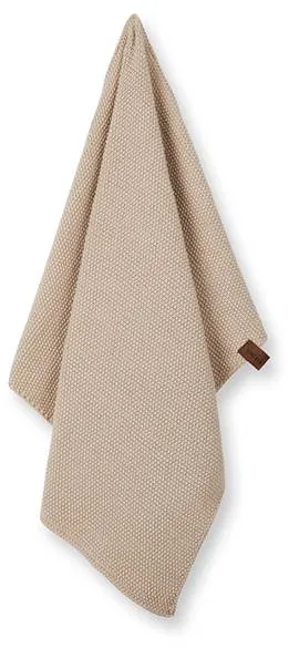 Humdakin stickad kökshandduk - Light Stone