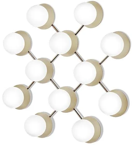 Nuura Liila 12 Vägg-/Taklampa Opal