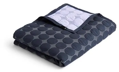 HAY Mega Dot Organic Sängöverkast 195x245 Midnight Blue