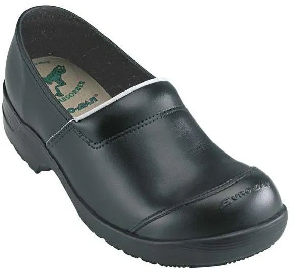 EuroDan flex skyddsträskor med tåhätta svart 38